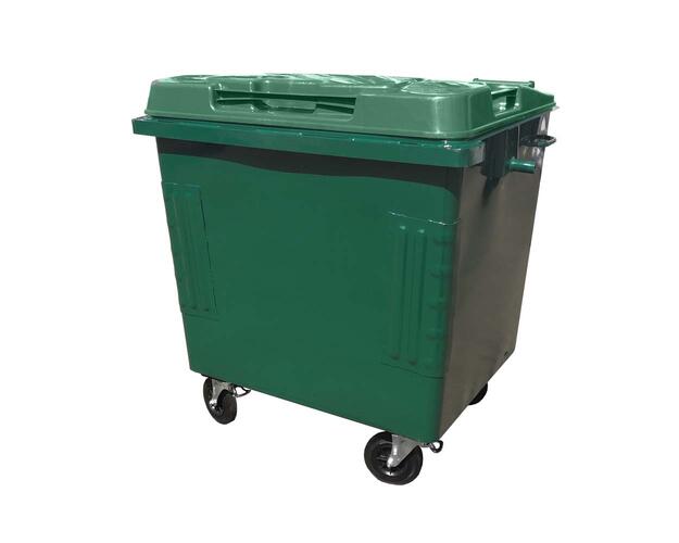 Контейнер 1,1 м³ с пластиковой крышкой