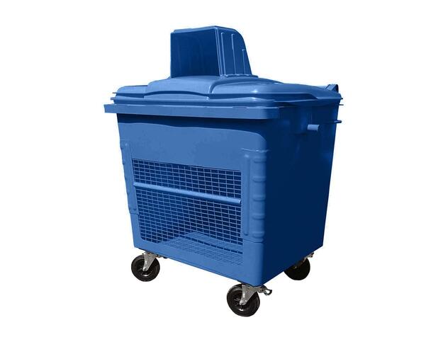 Контейнер сетчатый 1.1 м³ с пластиковой крышкой